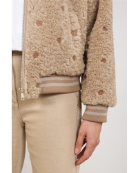 NUKUS Henny Jacket Dots 9 sand