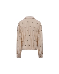 NUKUS Anika Blouse Paillet 9 sand