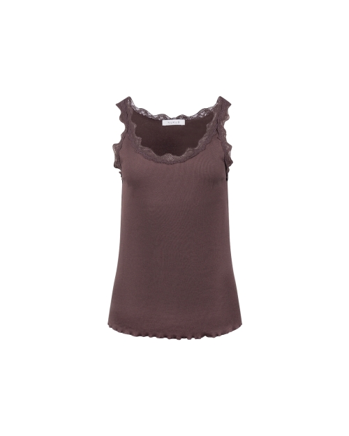 NUKUS Maddie Singlet Kant 334 chocolate