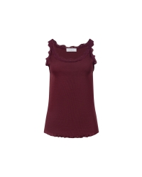 NUKUS Maddie Singlet Kant 333 cherry