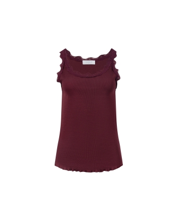 NUKUS Maddie Singlet Kant 333 cherry