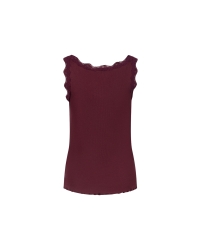 NUKUS Maddie Singlet Kant 333 cherry