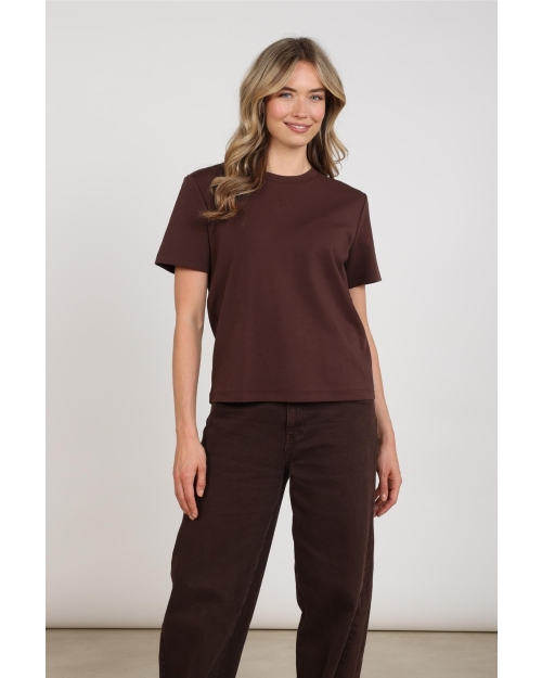NUKUS Luna Shirt NK 334 chocolate