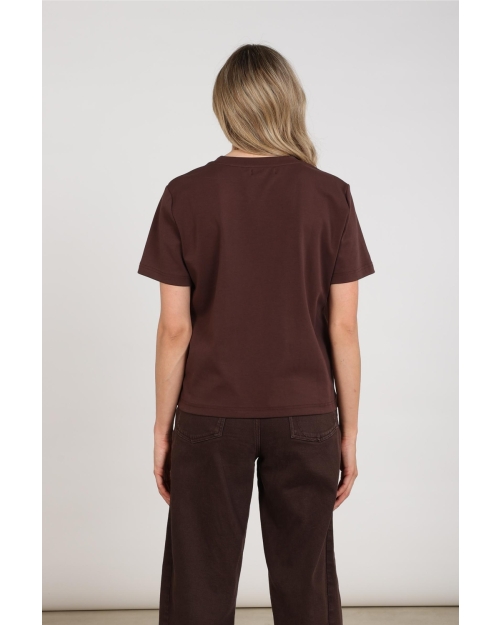 NUKUS Luna Shirt NK 334 chocolate