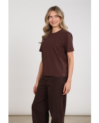 NUKUS Luna Shirt NK 334 chocolate