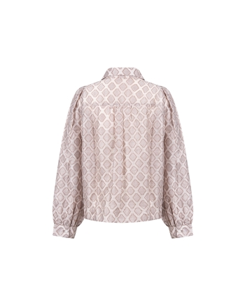 NUKUS Antonella Blouse Pattern 9 sand