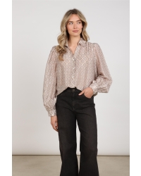NUKUS Antonella Blouse Pattern 9 sand