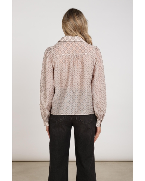 NUKUS Antonella Blouse Pattern 9 sand