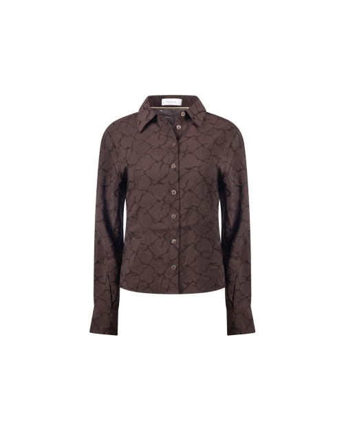 NUKUS Alice Blouse 334 chocolate