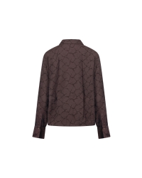 NUKUS Alice Blouse 334 chocolate