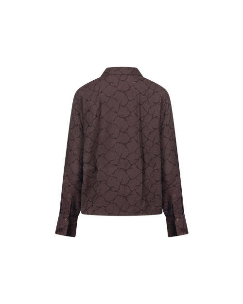 NUKUS Alice Blouse 334 chocolate