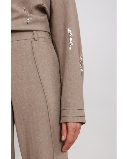 NUKUS Jill Pants 60 taupe