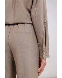 NUKUS Jill Pants 60 taupe