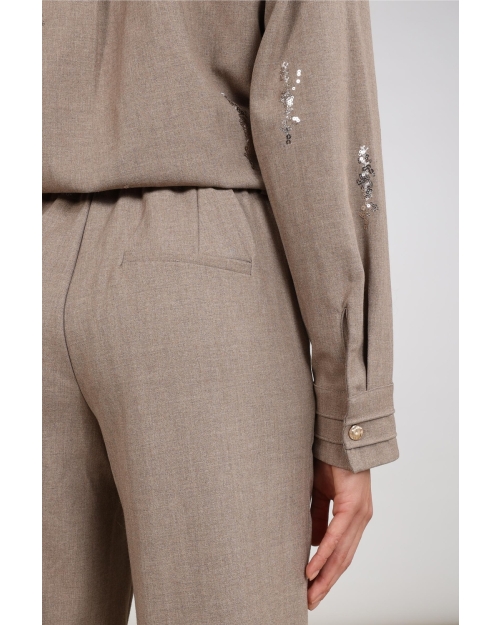 NUKUS Jill Pants 60 taupe
