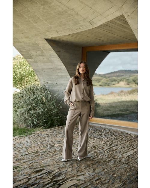 NUKUS Jill Pants 60 taupe