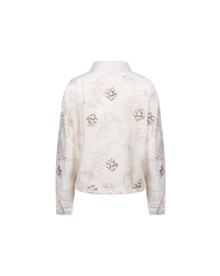 NUKUS Aaliya Blouse Embroidery 17 off white