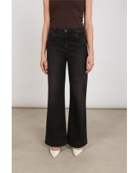 NUKUS Abby Pants Denim 334 chocolate
