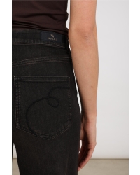 NUKUS Abby Pants Denim 334 chocolate