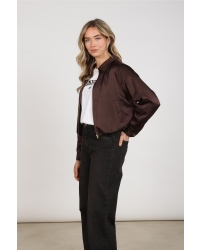 NUKUS Doreen Bomber 334 chocolate