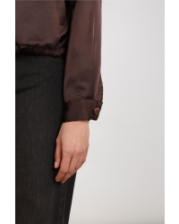 NUKUS Doreen Bomber 334 chocolate