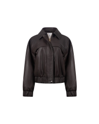 NUKUS Delila Jacket PU 334 chocolate