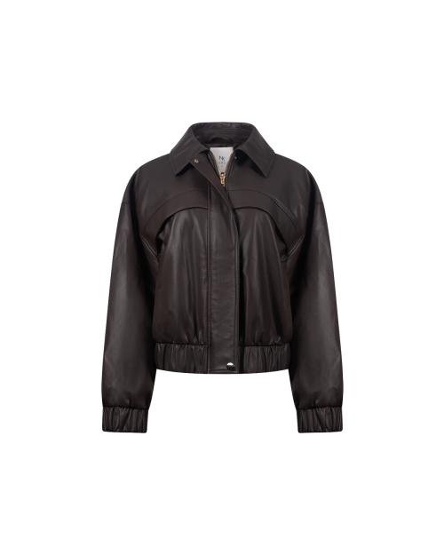 NUKUS Delila Jacket PU 334 chocolate