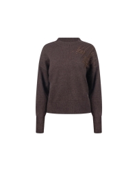 NUKUS Meike Pullover 334 chocolate