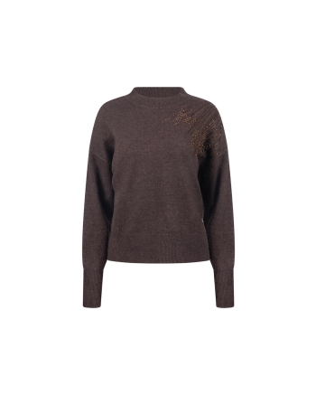NUKUS Meike Pullover 334 chocolate