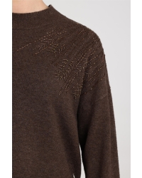 NUKUS Meike Pullover 334 chocolate