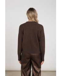 NUKUS Meike Pullover 334 chocolate