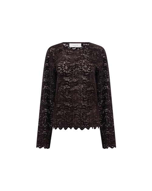 NUKUS Wies Top Lace 334 chocolate