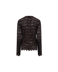 NUKUS Wies Top Lace 334 chocolate
