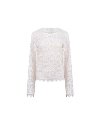 NUKUS Wies Top Lace 9 sand
