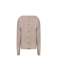 NUKUS Kento Top Lurex 9 sand