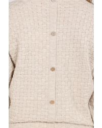 NUKUS Kento Top Lurex 9 sand