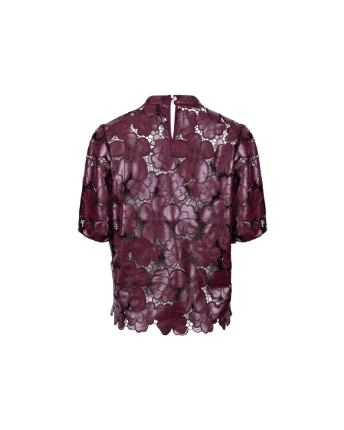 NUKUS Nicole Top Flower PU 333 cherry