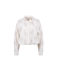 NUKUS Aster Blouse Paillet 17 off white