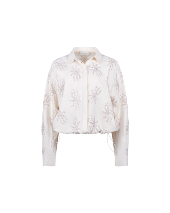 NUKUS Aster Blouse Paillet 17 off white