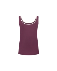 NUKUS Juba Singlet 397 cherry/gold