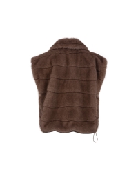 NUKUS Hani Gilet 60 taupe