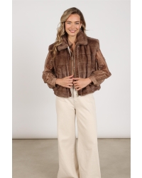 NUKUS Hani Gilet 60 taupe