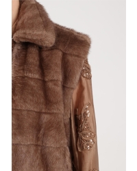 NUKUS Hani Gilet 60 taupe