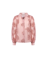 NUKUS Antonella Blouse Paillet Flower 336 rose