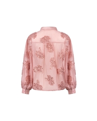 NUKUS Antonella Blouse Paillet Flower 336 rose