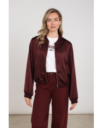 NUKUS Dena Jacket Shiny 333 cherry
