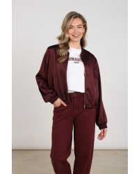 NUKUS Dena Jacket Shiny 333 cherry