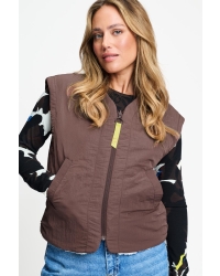POM Amsterdam GILET - Gigi Ecru 200 beige