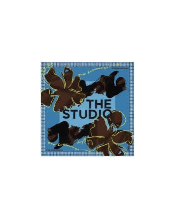 POM Amsterdam SHAWL - Maud The Studio 650 blue