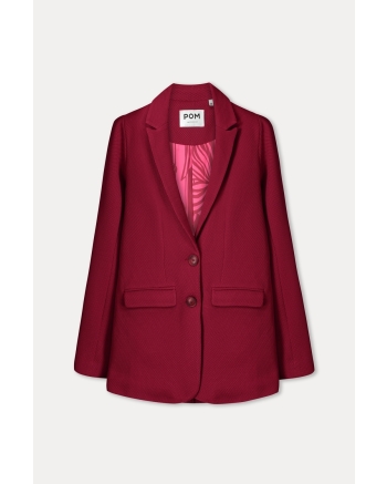POM Amsterdam BLAZER - Chloé Burgundy Red 400 red