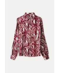 POM Amsterdam BLOUSE - Mila Ribbon Red 400 red